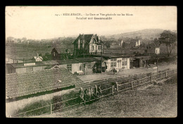 57 - MERLEBACH - LA GARE DE CHEMIN DE FER ET LES MINES - Freyming Merlebach