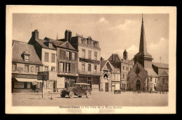 60 - GRANDVILLIERS - PLACE BARBIER - BANQUA ADAM - AUTOMOBILE ANCIENNE - Grandvilliers