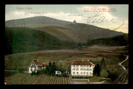 67 - BARR - HOTEL ET BAINS DU BUHL ET CHALET - CARTE COLORISEE - Barr