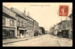 91 - RIS-ORANGIS - GRANDE RUE - BOUCHERIE ALLAND - Ris Orangis