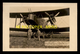 AVIATION - GUERRE 14-18 - AVION HANDLEY PAGGE  - CARTE PHOTO ORIGINALE - 1914-1918: 1. Weltkrieg