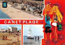 66  CANET PLAGE Radieuse  (Scan R/V) N°   24   \MT9119 - Canet En Roussillon