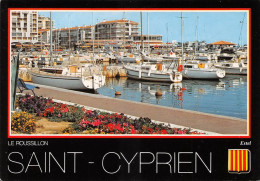 66  Saint-Cyprien  Le Port De Plaisance   Et Ses Voiliers   (Scan R/V) N°   12   \MT9118 - Saint Cyprien