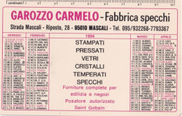 Calendarietto - Fabbrica Specchi - Mascali - Anno 1994 - Petit Format : 1991-00