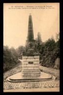 GUERRE DE 1870 - BOUGIVAL (YVELINES) - MONUMENT A LA MEMOIRE DE DEBERGUE, MARTIN ET CARDON FUSILLES PAR LES PRUSSIENS - Bougival