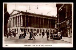 ROYAUME-UNI - ANGLETERRE - BIRMINGHAM - TOWN HALL FROM NEW STREET - Birmingham