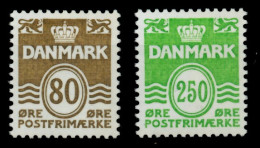 DÄNEMARK Nr 821-822 Postfrisch X90E13A - Unused Stamps