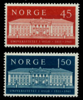 NORWEGEN Nr 458-459 Postfrisch S036536 - Unused Stamps