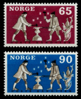 NORWEGEN Nr 564-565 Postfrisch S03658A - Nuovi