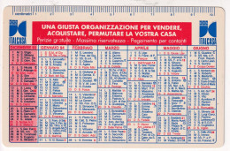 Calendarietto - Italcasa - Anno 1994 - Petit Format : 1991-00