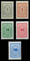 TÜRKEI DIENST Nr 85-89 Postfrisch X92E40E - Dienstmarken
