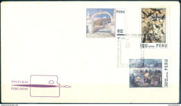 Arte. Dipinti 1973. FDC. - Peru