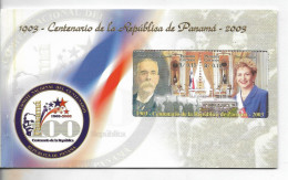PANAMA YEAR 2003 CENTENARY OF THE REPUBLIC SOUVENIR BOOKLET - Panamá
