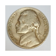 ETATS UNIS - KM A192 - 5 CENTS 1947 - THOMAS JEFFERSON - TB - 1938-…: Jefferson