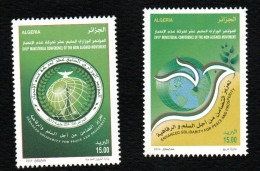 2014- Algeria- Algérie- The 17th Ministerial Conference Of The Non-Aligned Movement- Dove- Pigeon - Complete Set 2v.MNH* - Algeria (1962-...)