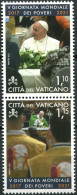Vatican 2021. V World Day Of The Poor (MNH OG) Block Of 2 Stamps - Ungebraucht
