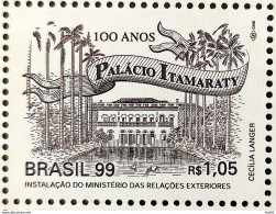 C 2236 Brazil Stamp Ministry Of Foreign Affairs Palácio Do Itamaraty 1999 - Unused Stamps