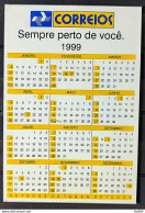 Calendar Correios 1999 Teaching Use Of Zip Code - Other & Unclassified