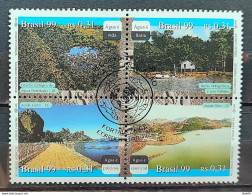 C 2221 Brazil Stamp Hydric Resources Water 1999 CBC CE - Unused Stamps
