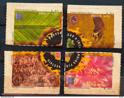 C 2203 Brazil Stamp National Forest Incendar Parks Anteater Ibama Map 1999 Separate - Unused Stamps