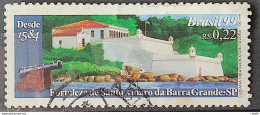 C 2194 Brazil Stamp Fortress Of Santo Amaro Of Barra Grande Military 1999 Circulated 7 - Used Stamps