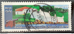 C 2194 Brazil Stamp Fortress Of Santo Amaro Of Barra Grande Military 1999 Circulated 4 - Gebruikt