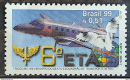 C 2196 Brazil Stamp Airplane Air Transport Eagle 1999 - Unused Stamps