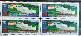 C 2194 Brazil Stamp Fortaleza De Santo Amaro Da Barra Grande Military 1999 Block Of 4 - Unused Stamps