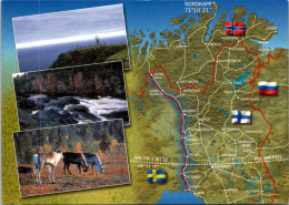 8-4-2024 (1 Z 21) Norway (North Cape Map) - Norwegen