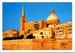 8-4-2024 (1 Z 21) Malta (posted To France With Motorbike Stamp - No Postmark !) Valetta (UNESCO) - Malta