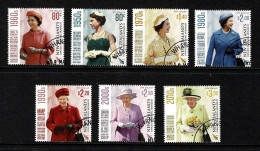New Zealand 2015 Queen Elizabeth - Longest Reigning Monarch  Set Of 7 Used - Gebraucht