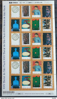 C 2159 Brazil Stamp Biennial Of Sao Paulo Van Gogh Arte 1998 Complete Series Sheet - Unused Stamps