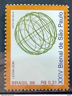 C 2159 Brazil Stamp Biennial Of Sao Paulo Leonilson Arte 1998 - Unused Stamps
