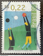 C 2129 Brazil Stamp World Cup France Guto Lacaz Art 1998 Circulated 1 - Gebruikt