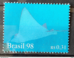 C 2104 Brazil Stamp Oceans Fish Array 1998 - Unused Stamps