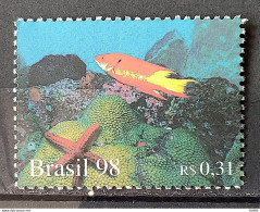 C 2109 Brazil Stamp Oceans Fish Star Coral 1998 - Unused Stamps