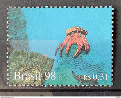 C 2110 Brazil Stamp Oceans Anemona Coral 1998 - Unused Stamps