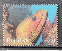 C 2107 Brazil Stamp Oceans Fish Moreia Coral 1998 - Unused Stamps