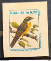 Brazil Regular Stamp RHM 758 Urban Bird Bem Te Vizinho 1998 - Unused Stamps