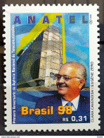 C 2177 Brazil Stamp National Telecommunications Agency Communication Sérgio Motta 1998 - Unused Stamps