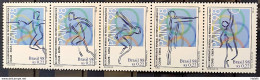 C 2153 Brazil Stamp Seal Aeronautical Pentathlon Fencing Swimming Shooting Racing Basketball Military Sport 1998 - Unused Stamps