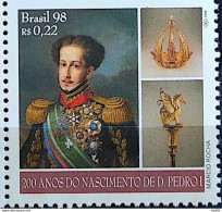 C 2169 Brazil Stamp Dom Pedro I King Monarchy Crown Portugal 1998 - Unused Stamps