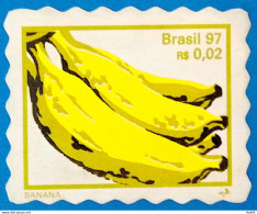 Brazil Regular Stamp RHM 750 Banana Fruit 1998 Fruit - Obst & Früchte