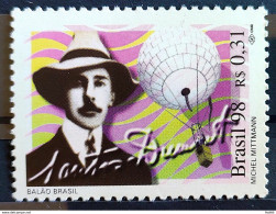 C 2143 Brazil Stamp Santos Dumont Airplane Aviation Personality 1998 - Unused Stamps