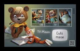 Hungary 2023 Mih. 6319/21 (Bl.484) Cartoon And Fairy Tale Characters. TV Teddy MNH ** - Ongebruikt