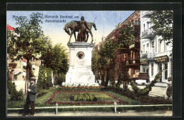 AK Graudenz / Grudziadz, Bismarck-Denkmal Am Getreidemarkt  - Westpreussen