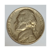 ETATS UNIS - KM 192 - 5 CENTS 1940 - Philadelphie - THOMAS JEFFERSON - TB - 1938-42: Piezas De La Pre-guerra