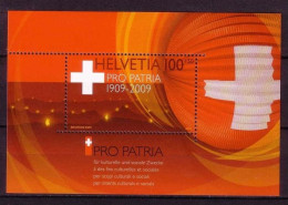 SCHWEIZ BLOCK 44 POSTFRISCH(MINT) PRO PATRIA 2009 STIFTUNG FÜR SOZIALE UND KULTURELLE ZWECKE - Neufs