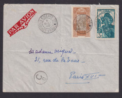 Frankreich Franz. Guinea Brief MIF 3 Fr 50c Kolente Kolenté Paris 6.5.1940 - Guinea (1958-...)