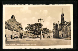 AK Kyritz /Prignitz, Platz Mit Rathaus  - Kyritz